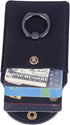 Credit Card Holder for Back of Phone, Ultra-Slim Stick on Wallet with RFID Blocking Ring Stand