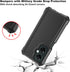 Ailiber OnePlus Nord N30 Phone Case, Slim Silicone Cover with Screen Protector, Shockproof TPU Bumper, Black