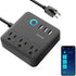 GHome Smart Plug Power Strip, WiFi Surge Protector, Works with Alexa Google Home, 3 USB Charging Ports