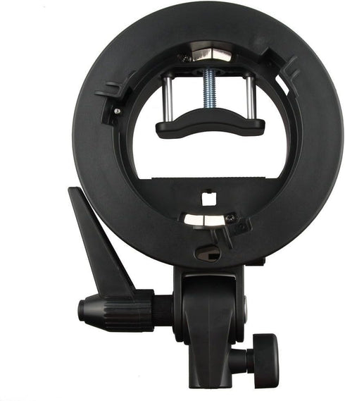 Godox S Type Bracket Bowens Mount Holder for Speedlite Flash Snoot Softbox Beauty Dish Reflector