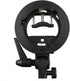 Godox S Type Bracket Bowens Mount Holder for Speedlite Flash Snoot Softbox Beauty Dish Reflector