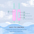 Cute Donut Earbuds for Kids, Wired Earbud & in-Ear Headphones with Microphone, Lovely Storage Case, Sky Blue