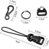 Camera Quick Release Strap Adjustable Quick Release Buckles for Nikon DSLR Camera Strap Quick Release QD Loops Clips