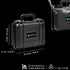 Lekufee Portable Waterproof Carrying Case for Insta360 X4/X3/ONE X2 Action Camera and Accessories (Case Only)