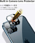 HENGHUI Lockable Anti Peeping Case for iPhone 12 Pro Max, Magnetic Bumper Case with Privacy Screen, Blue