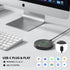 AIRHUG USB Microphone, Desktop Computer Mic, Mute Button with LED, AI Noise Reduction, Plug & Play