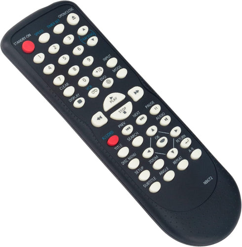 NB672 NB672UD Replacement Remote Control for Magnavox DVD VCR Combo Player DV225MG9, DV226MG9, DV225MG9A