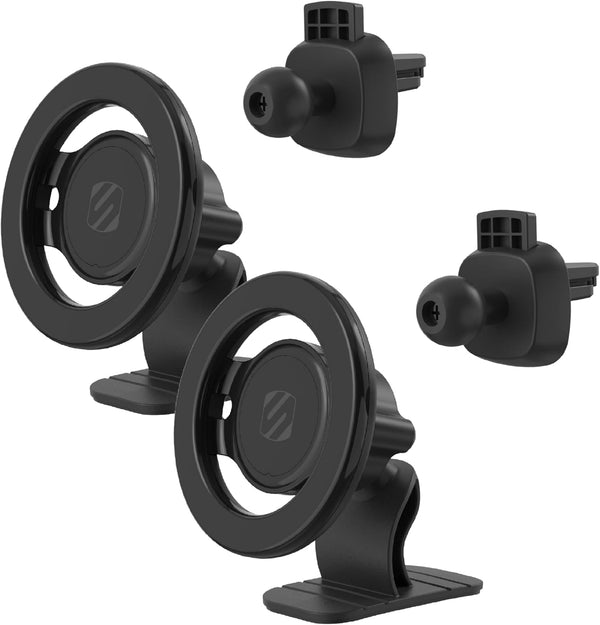 Scosche MagicMount SMSDV MagSafe Dashboard/Vent Car Mount, Magnetic Cell Phone Holder for iPhone 16/15/14/13/12