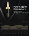ANDTOBO 3.5mm Male to 1/4'' Female Stereo Pure Copper Headphone Adapter, Black 1-Pack