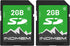 INDMEM 2GB SD Card, 2 Pack 2GB Class 4 Flash Memory Card 2G