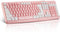 Full-Sized Wired Keyboard with Numeric Keypad - Silent-Touch Chiclet Keyboard