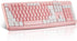 Full-Sized Wired Keyboard with Numeric Keypad - Silent-Touch Chiclet Keyboard