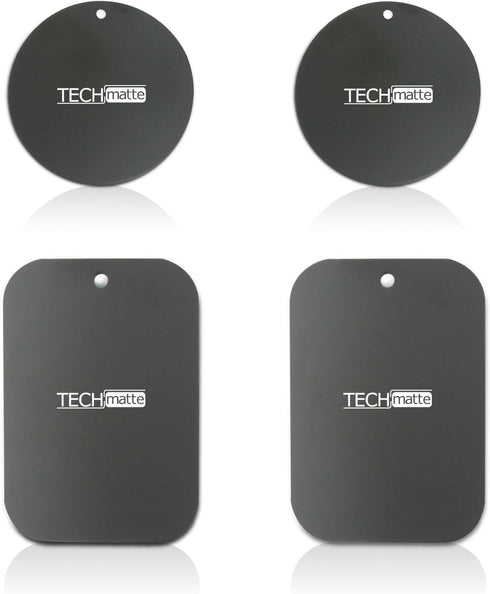 MagGrip Metal Plate Replacement Kit TechMatte for Magnetic Universal Car Mount