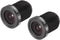 uxcell 2 Pcs CCTV Camera Lens 2.8mm Focal Length 1080P F2.0 Wide Angle for CCD Camera