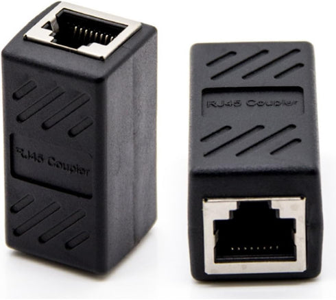 RJ45 Couplers, in Line Coupler Cat5 Cat5e Cat6 Cat7 Ethernet Cable Extender Adapter (20 Pack)