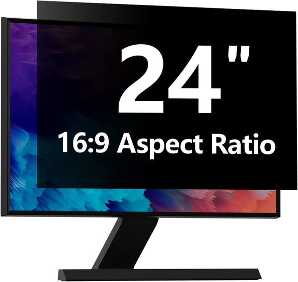Computer Privacy Screen Protector 24 Inch with Hp Dell Acer Asus Samsung