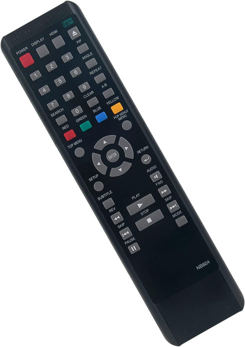 NB804 NB804UD Replacement Remote Control for Sylvania Blu-ray Player NB530SLX NB501SL9 NB500SL9 NB531SLX