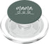 Mama and Mother Designs Cute Heart Mama Woman Mom Mother Sage Green PopSockets PopGrip for MagSafe