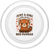 Cute & Funny Red Panda Apparel Gifts Just A Girl Who Loves Red Pandas PopSockets PopGrip for MagSafe