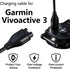 E ECSEM Charger Replacement Clip for Garmin Vivoactive 3, 4, 4S, 5 GPS Smartwatch