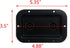 T Tulead Speaker Jack Plate Audio Dual Speakon Plates Iron,5.35"x3.5",Pack of 2 with Mounting Screws