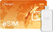 Linklan eSIM Card with USB-C Reader Bundle,Unlimited Rewrites & Network Switching, 180+ Countries