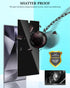 Samsung Galaxy S24 Ultra Privacy Screen Protector - Tempered Glass with Camera Lens Protector, Anti-Spy, Fingerprint