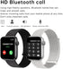 Smart Watch for Men Women Kids, Full Touch Screen Fitness Tracker with Call/SMS, Heart Rate Monitor, Black