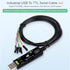 waveshare Industrial USB to TTL 6pin Serial Adapter Cable, USB to TTL (C) Converter with FT232RNL Chip, Compatible with