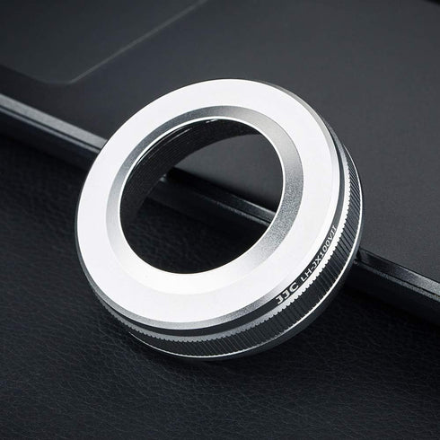 JJC Mark V Metal Lens Hood Protector with 49mm Filter Adapter for Fujifilm X100VI X100V X100F X100T X100S