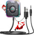 JOYROOM Bluetooth 5.3 Car Adapter - Dual Mics, Noise Cancellation, AUX Bluetooth Kit for Hands-Free Calls