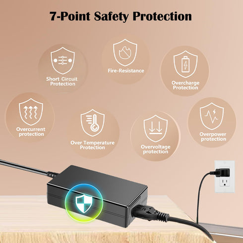 Metasources 19V E3 1080P 4K 10.0 10W AC/DC Adapter Compatible with ETOE PRO Smart Projector Video Android TV Auto Focus