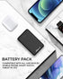 Vida IT Compact Power Bank Portable Charger for Samsung Galaxy S22 S21 S10 S7 Edge, 5000mAh