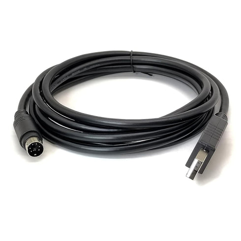USB RS232 to Mini Din 6Pin Male Cable, 1.8 Meter