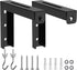WALI Universal Projector Screen Ceiling Mount with Adjustable Extension Kit, Holds up to 66 lbs, Black