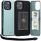TORU CX PRO Wallet Case for iPhone 12 Pro Max | Heavy Duty Shockproof Cover with Hidden Card Holder & Wrist Strap -