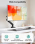 MOUNT PRO 13-32 inch Grommet 4.4 22lbs Single Monitor Desk Mount, Adjustable Full Motion Monitor Arm, Computer Monitor