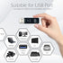 USB SD Card Reader for PC, 3 Packs Micro SD to USB Adapter, Wansurs Card Reader for Laptop