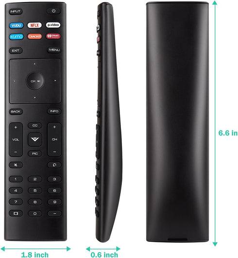 Universal Replacement Remote Control for VIZIO Smart TV, XRT136