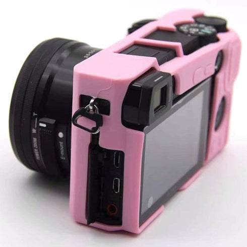 Surpassed a6400 Professional Secure Silicone Camera Cases Bag Housing Rubber Body Skin for Sony Alpha Mirrorless Camera