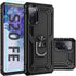 for Samsung Galaxy S20 FE Case with Screen Protector, Military Grade 16ft Drop Tested Cover, Black