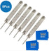 MMOBIEL 8 Set 6 2 Pcs SIM Card Removal Tool for Smartphones x Ejector Tool - x Cleaning Cloth