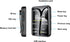 MP3 Bluetooth5.0, 1.8 inch 128GB (32G) Player with Portable Music Player with Back Clip, Built in Speaker, FM Radio