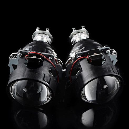 H1 2.5 inch Astra Depot Bi-Xenon Front Lamp Projector Lens Compatible With Lights Retrofit, Custom Conversion