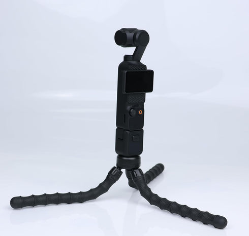 Hocoder 3, Insta360 X5 X3 X4 Mini Tripod Flexible Desktop Stand Compact Tripod Compatible with DJI Pocket Action