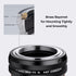 K&F Concept M42-FX IV Lens Mount Adapter for Manual Focus M42 Lens and Fujifilm X Mount Camera Body