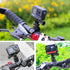 SUREWO Bike Mount for GoPro Hero 12/11/10/9/8/7/6/5 Black, Aluminum Handlebar Mount for Action Cameras