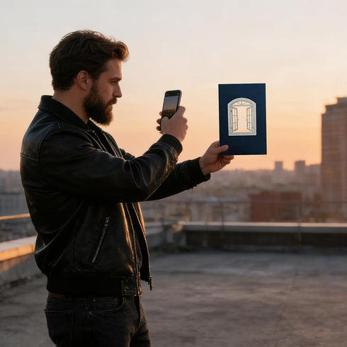 Generic Window Frame Photo Prop - Reusable Outdoor Picture Framing Viewfinder,Travel Window Frame Photo Props |