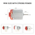 6 Sets 3V-12V 25000RPM 60PCS 2AA DC Motors Kit Mini Electric Hobby Motor with Plastic Gears, TT Motor, Battery Holder