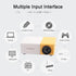Home Theater Mini Projector, High Definition for Movie Home (U.S. Standard 110V-240V)